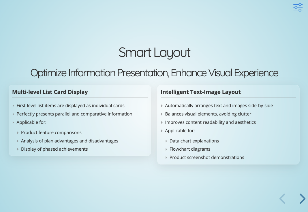 AI Slides: Smart Layout